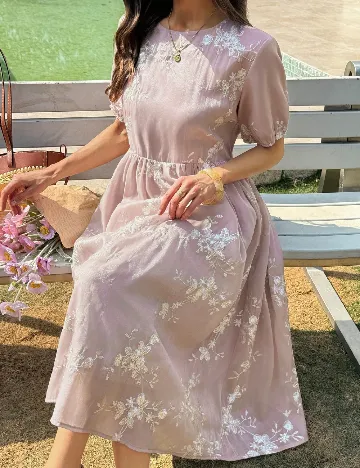 Rochie medie SHEIN, roz