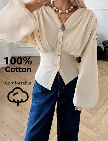 Bluza SHEIN, crem