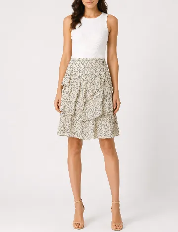Fusta Pepe Jeans, bej