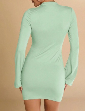 Rochie scurta SHEIN, verde