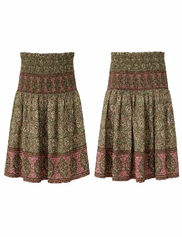 Fusta Pepe Jeans, mix culori