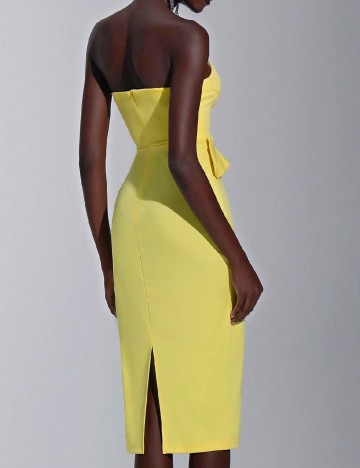 Rochie medie SHEIN, galben