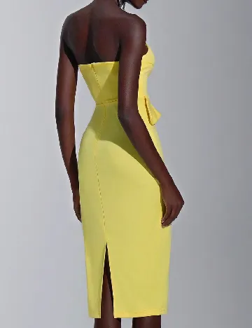 Rochie medie SHEIN, galben