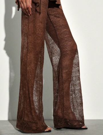 Pantaloni KSTM, maro