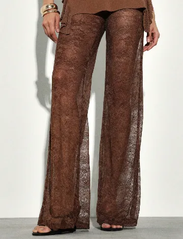 Pantaloni KSTM, maro