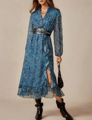 Rochie lunga SHEIN, albastru