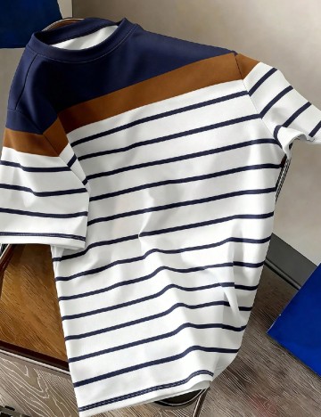 Tricou SHEIN Plus Size Men, mix culori
