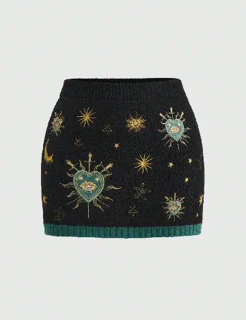 Fusta SHEIN, negru