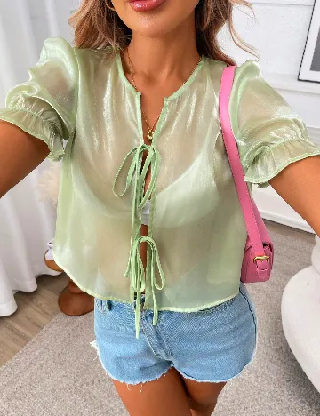 Bluza SHEIN, verde