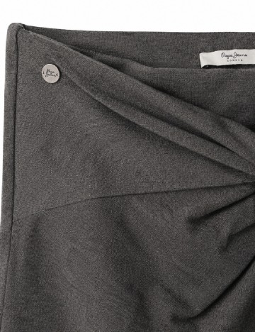 Fusta Pepe Jeans, gri