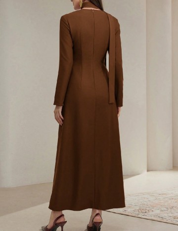 Rochie lunga SHEIN, maro