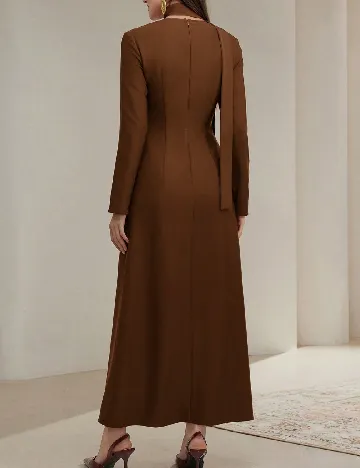 Rochie lunga SHEIN, maro