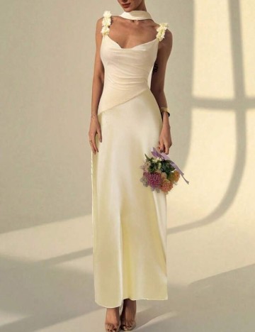 Rochie lunga SHEIN, galben