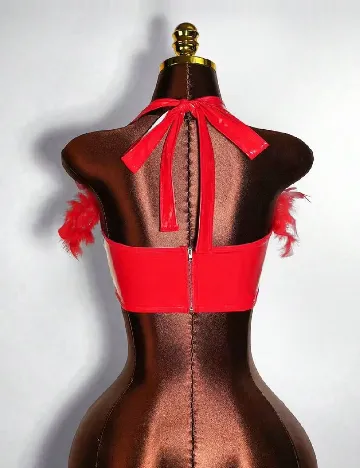 Top SHEIN, rosu