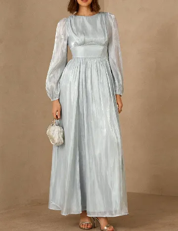 Rochie lunga SHEIN, albastru