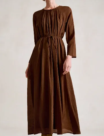 Rochie lunga SHEIN, maro