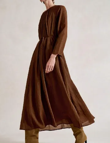 Rochie lunga SHEIN, maro