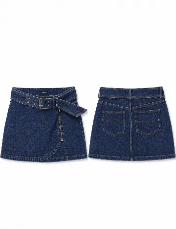 Fusta Pepe Jeans, albastru