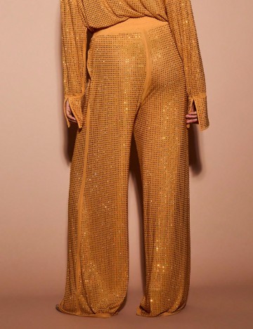 Pantaloni KIZN, mustar