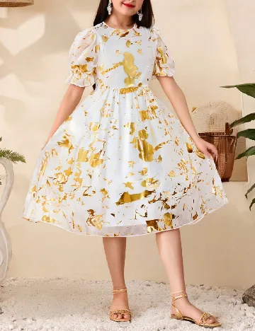 Rochie Shein Kids, alb