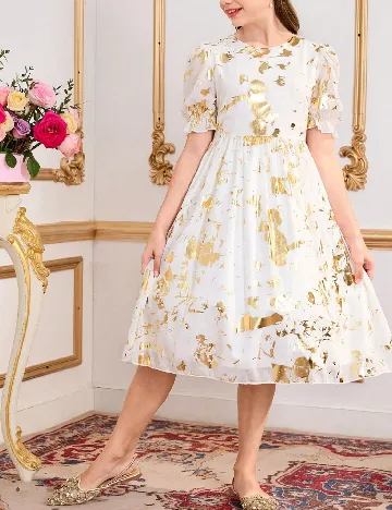 Rochie Shein Kids, alb