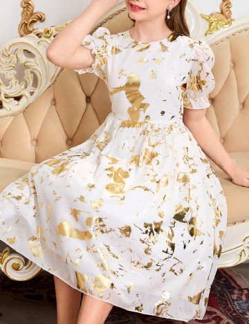 Rochie Shein Kids, alb