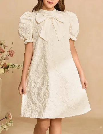 Rochie Shein Kids, crem