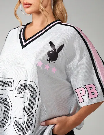 Tricou Oversize Missguided, gri