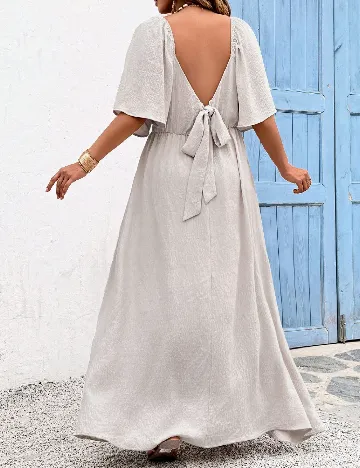 Rochie lunga SHEIN CURVE, gri