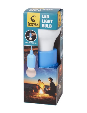 Bec LED FROYAK, albastru
