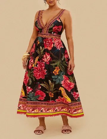 Rochie medie SHEIN CURVE, mix culori