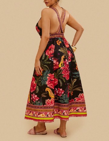 Rochie medie SHEIN CURVE, mix culori