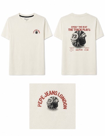 Tricou Pepe Jeans, alb