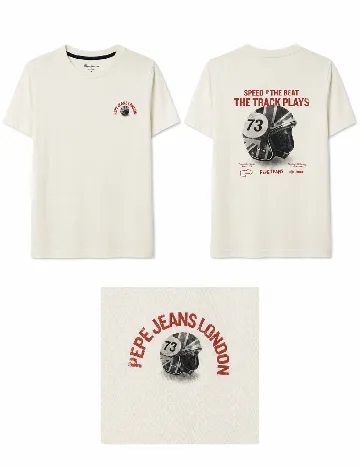 Tricou Pepe Jeans, alb