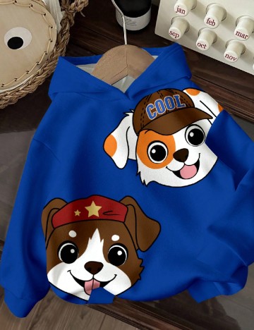 Hanorac Shein Kids, albastru