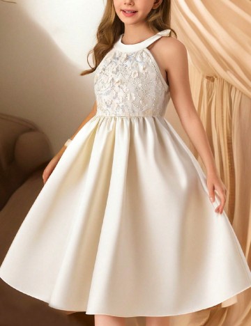 Rochie Shein Kids, crem