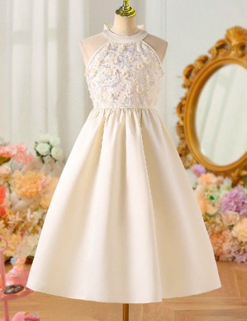Rochie Shein Kids, crem