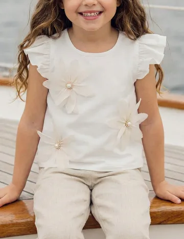 Bluza Shein Kids, alb