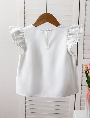 Bluza Shein Kids, alb