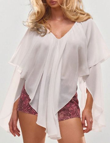 Bluza Musera, alb