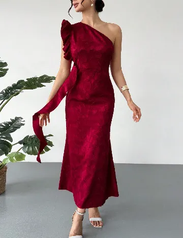 Rochie medie SHEIN, rosu