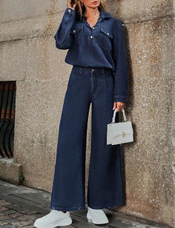 Blugi SHEIN, bleumarin