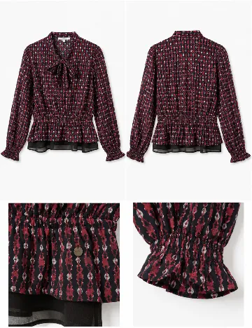 Bluza Pepe Jeans, negru/rosu