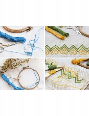 Set fir de broderie Alison & Mae, mix culori
