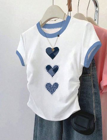 Tricou SHEIN, alb