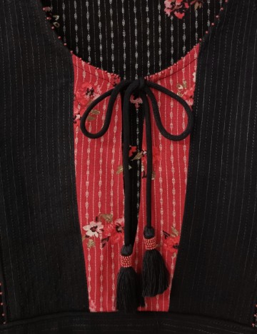 Bluza Pepe Jeans, rosu/negru