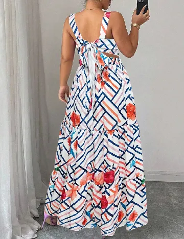 Rochie lunga SHEIN CURVE, mix culori