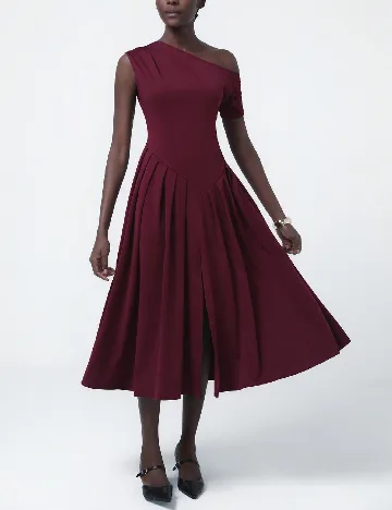 Rochie medie SHEIN, pruna