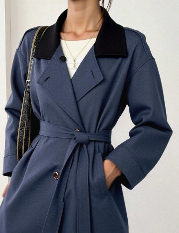 Trench Dazy, bleumarin