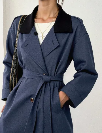 Trench Dazy, bleumarin